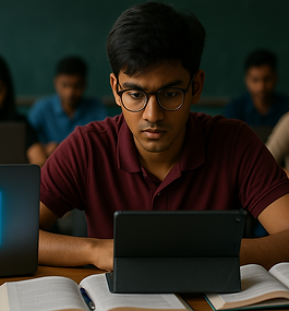 生成式AI, 印度高等教育, AI教育, 學生使用模式, 教育科技