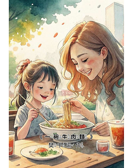 牛肉麵繪本, 台灣文化故事, 親子共讀, 飲食記憶教育, 兒童情感啟蒙