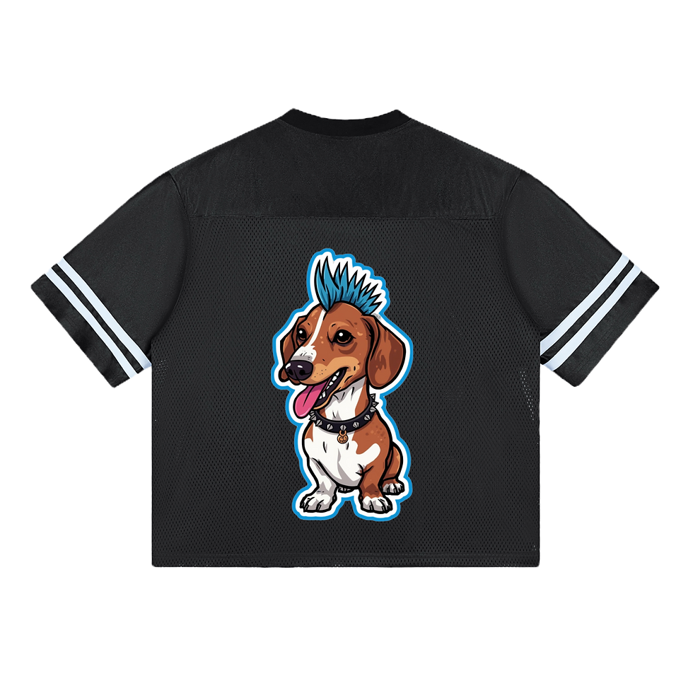 Thumbnail: Punk Morgan Taped Mesh T-Shirt