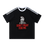 Thumbnail: Don't Pray Contrast Tape Crewneck Cotton T-Shirt