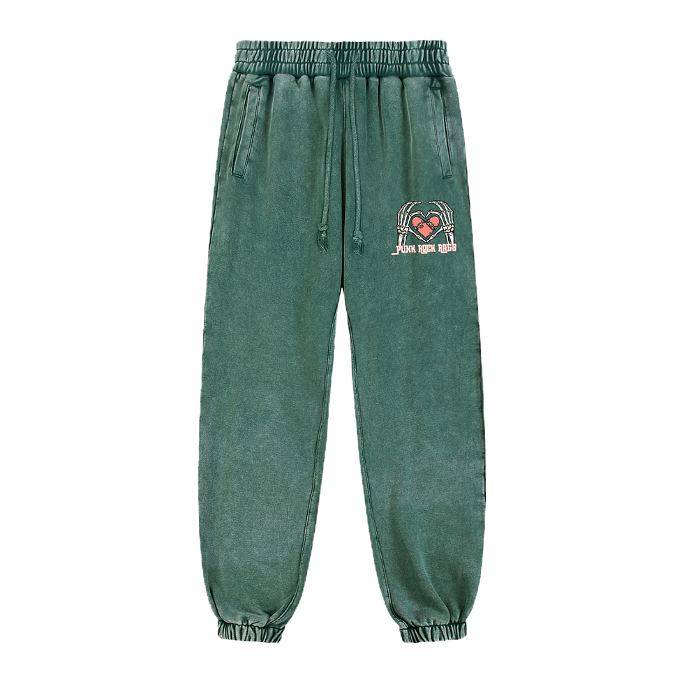 Thumbnail: Skelly Snow Wash Heavyweight Jogged Sweatpants