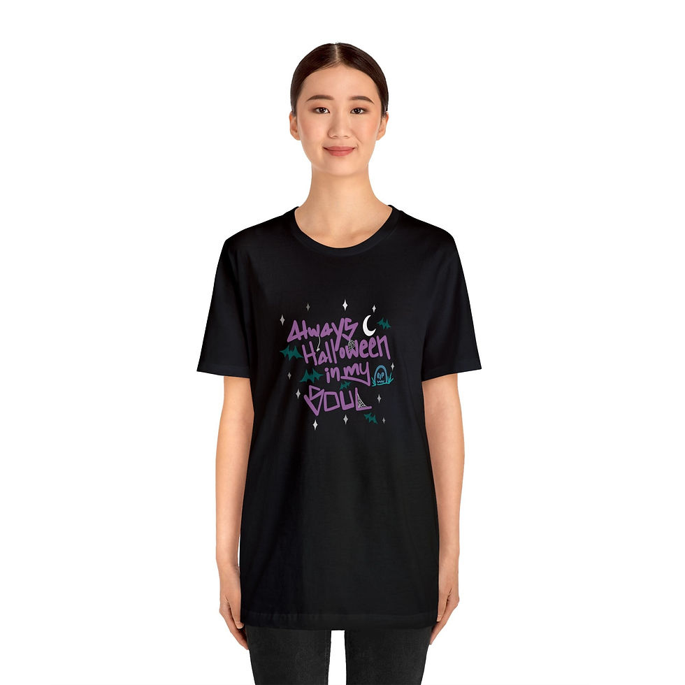 Thumbnail: Always Halloween Unisex Jersey Short Sleeve Tee