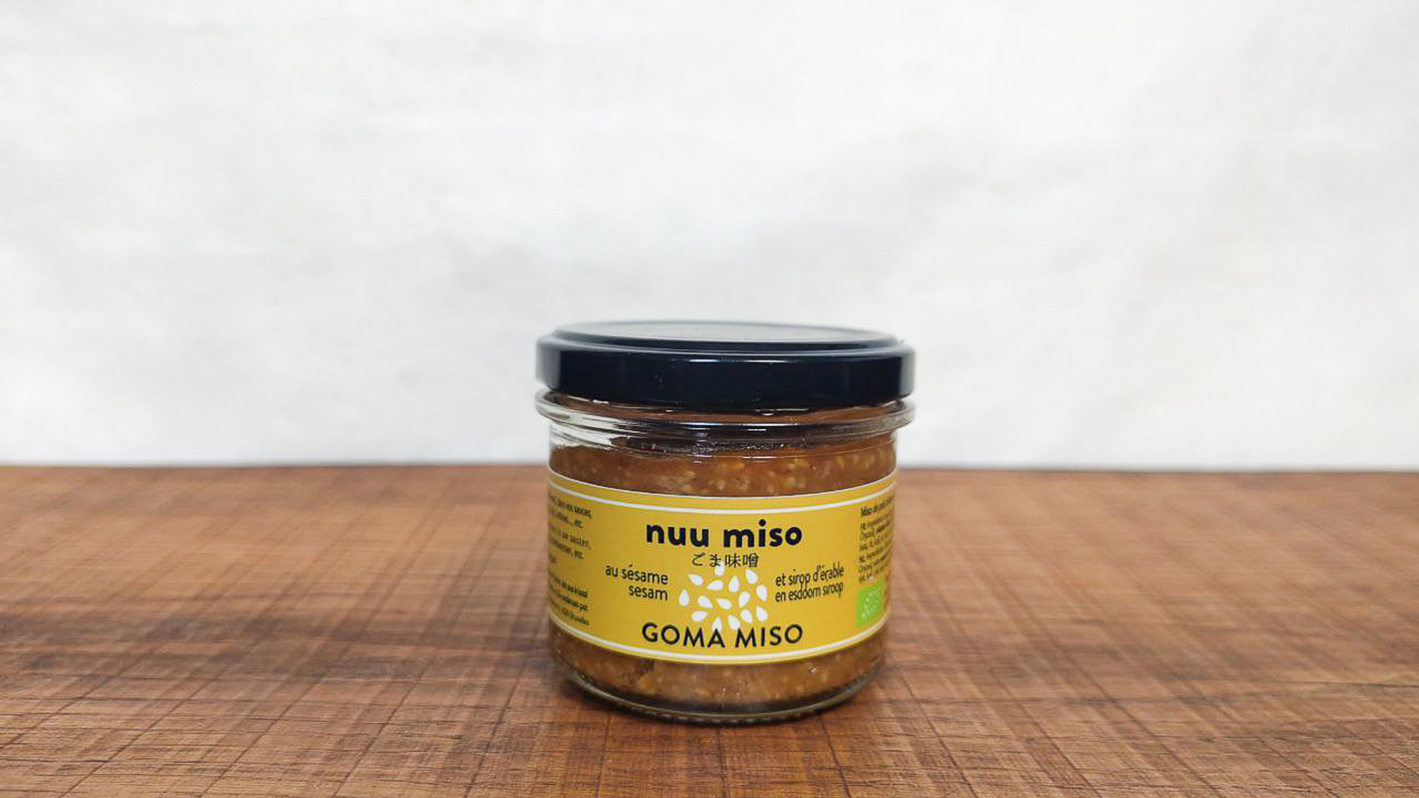 Goma (sésame) miso au sirop d’érable BIO