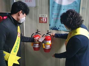 강서시장 설 명절 대비 「안전관리 캠페인」 벌여