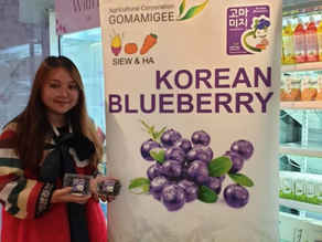 말레이시아로 간 한국산 블루베리, 신선도 합격