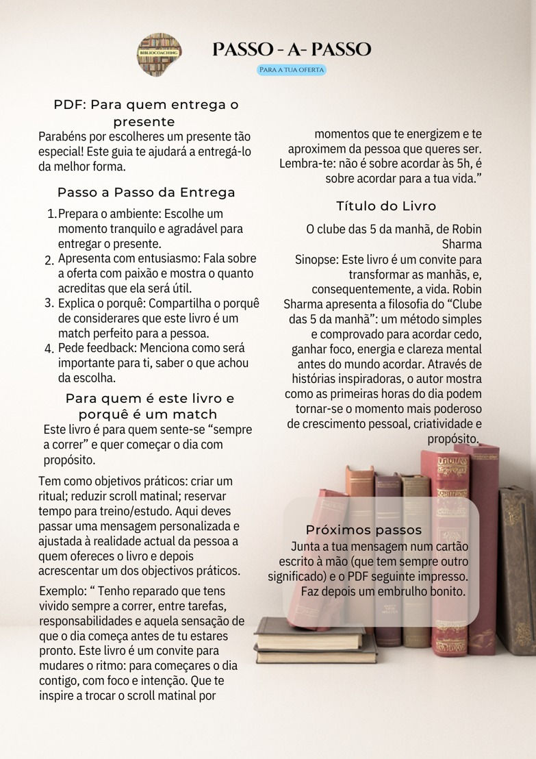 Miniatura: O clube das 5 a.m. - Tema: Energia, foco e propósito