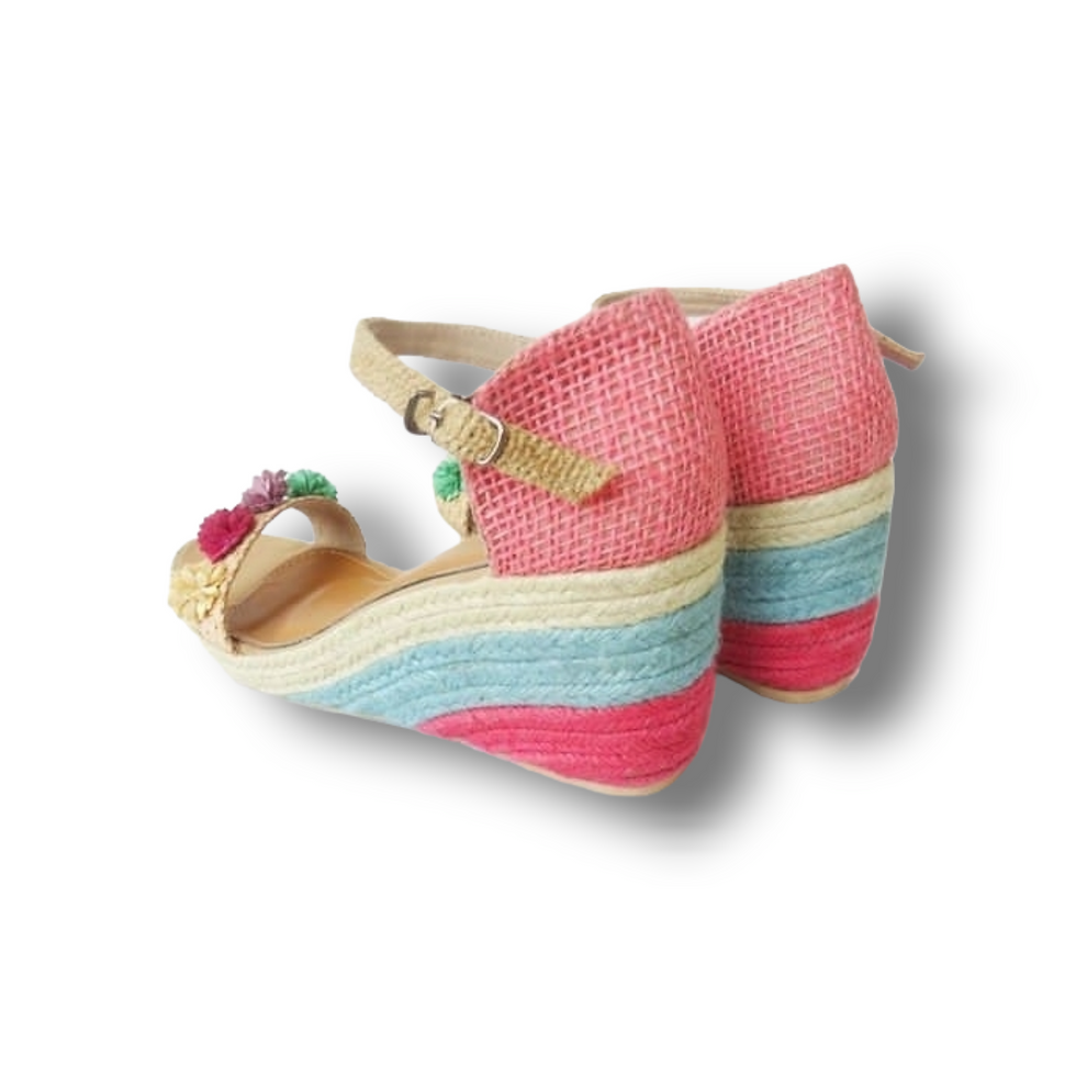 Thumbnail: GONI Strappy Wedges 1