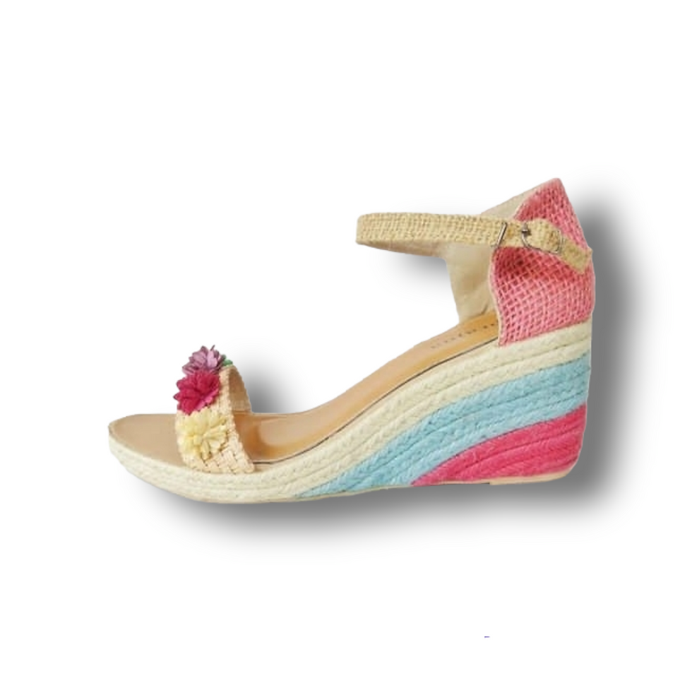 Thumbnail: GONI Strappy Wedges 1