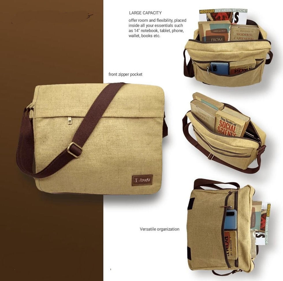 Thumbnail: GONI Messenger Bag 2