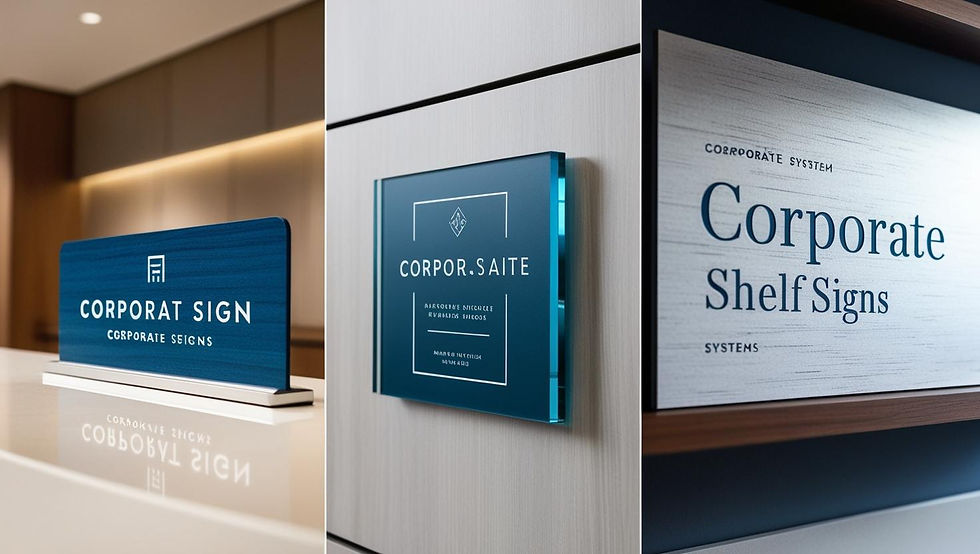 Corporate Sign Design for Small Company: A Practical Guide