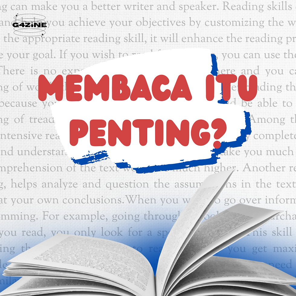 Mengapa Membaca Itu Penting