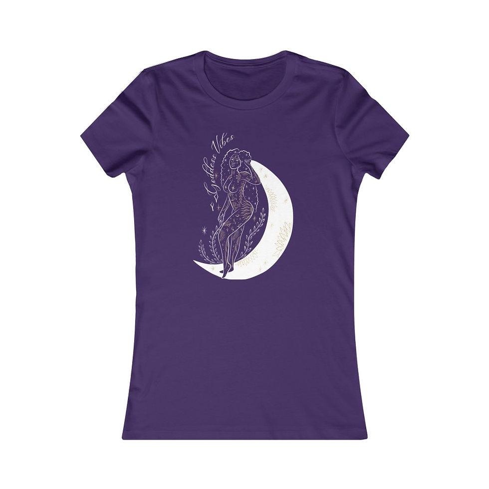 Thumbnail: Goddess Vibes Slim Fit Tee