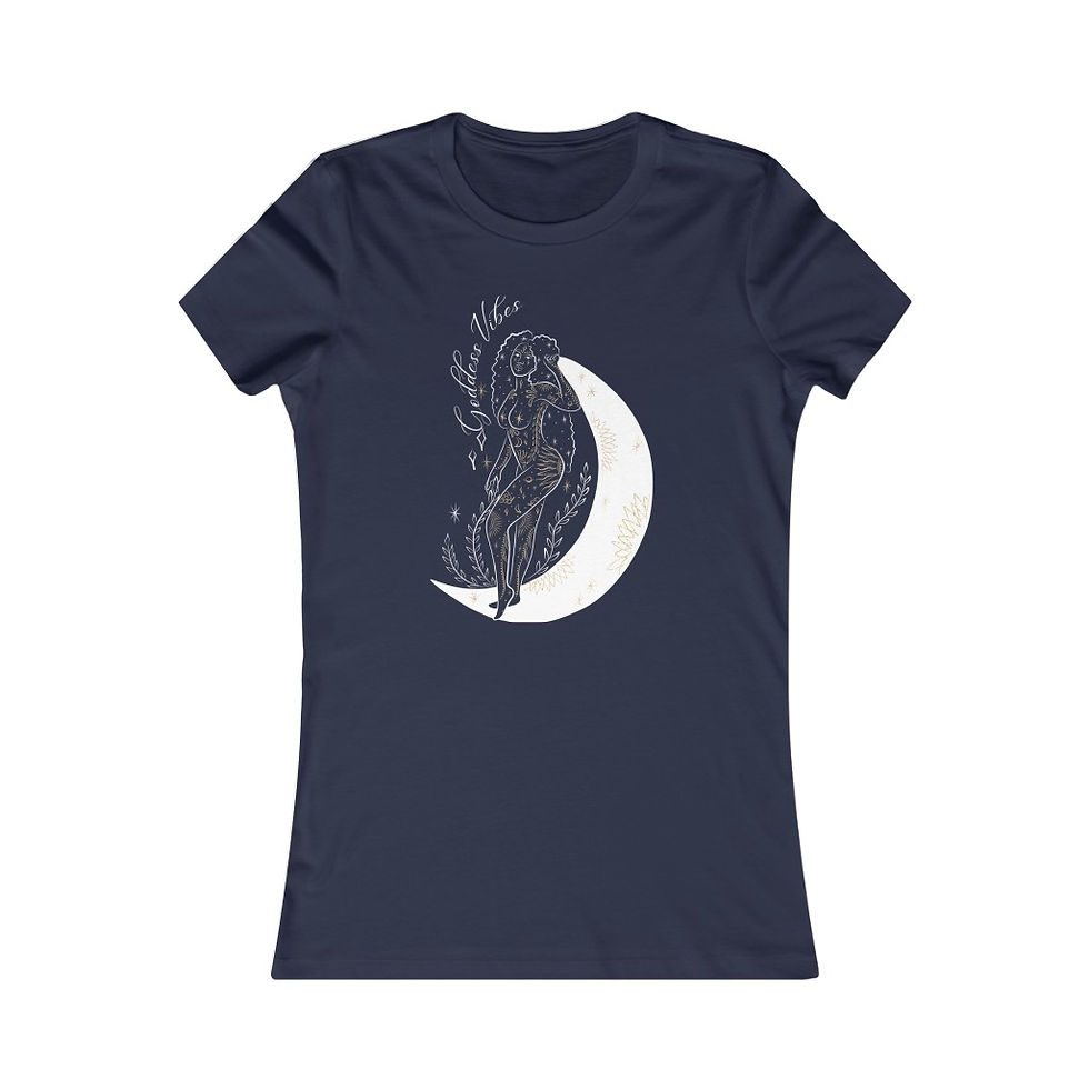 Thumbnail: Goddess Vibes Slim Fit Tee