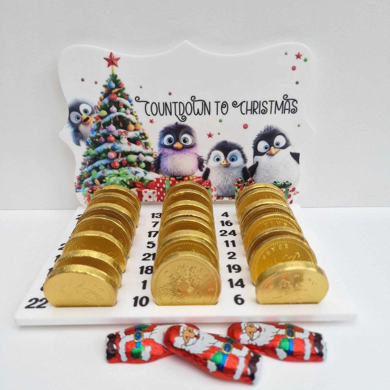 Thumbnail: Christmas Countdown Chocolate Holders 