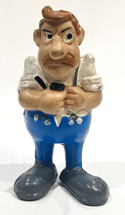 Inspector Gadget Chief Quimby PVC P&M Spain 1983 Monkey's Emporium