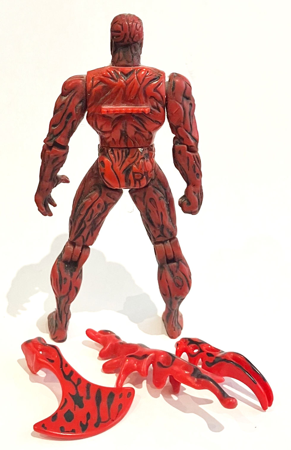 Thumbnail: Spider-Man Carnage Weapon Arms New Animated Series Toybiz 1994