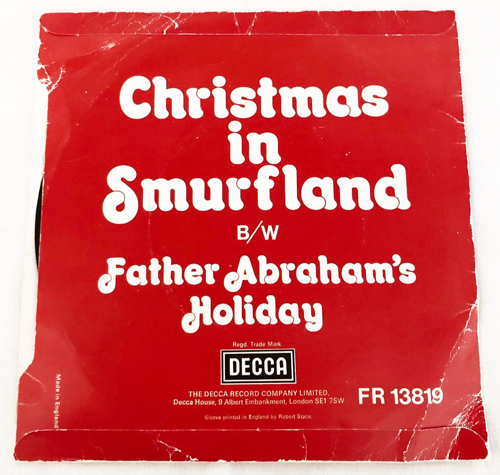Thumbnail: Father Abraham Christmas In Smurfland Vinyl Decca 1978