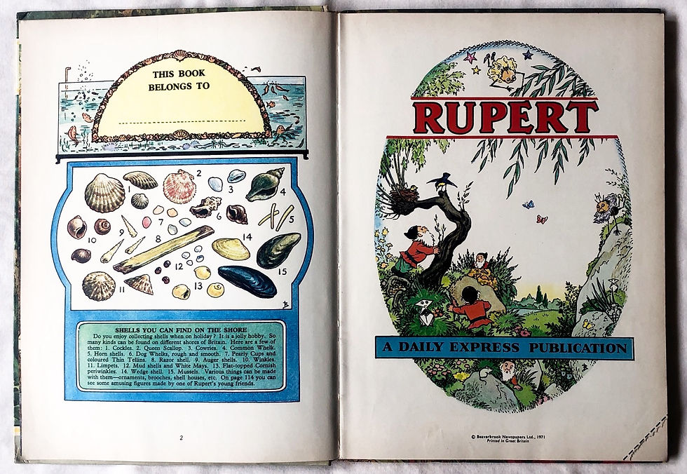 Thumbnail: Rupert Annual 1971
