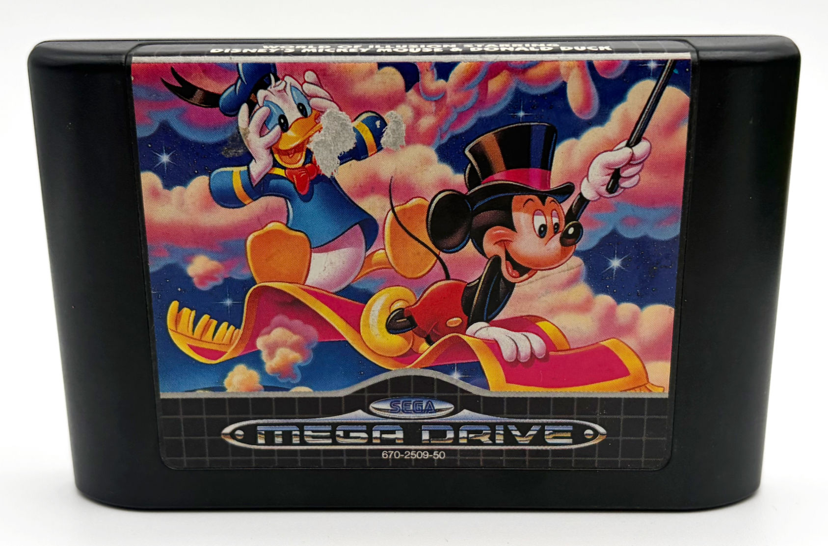 World Of illusion Starring Micky & Donald Sega Mega Drive 1992 S