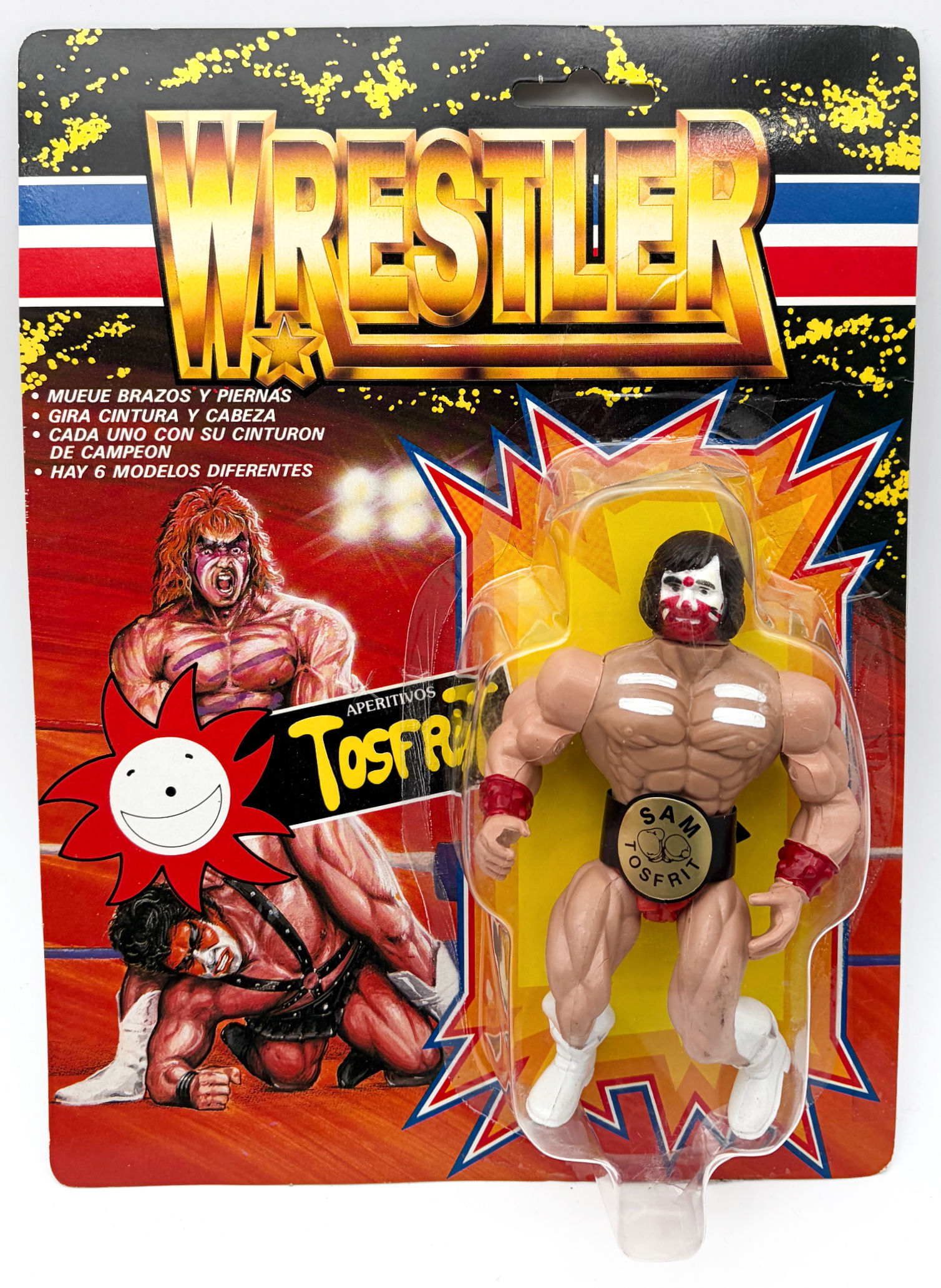 Wrestler Red Trunks / White Boots Sungold 1991 S