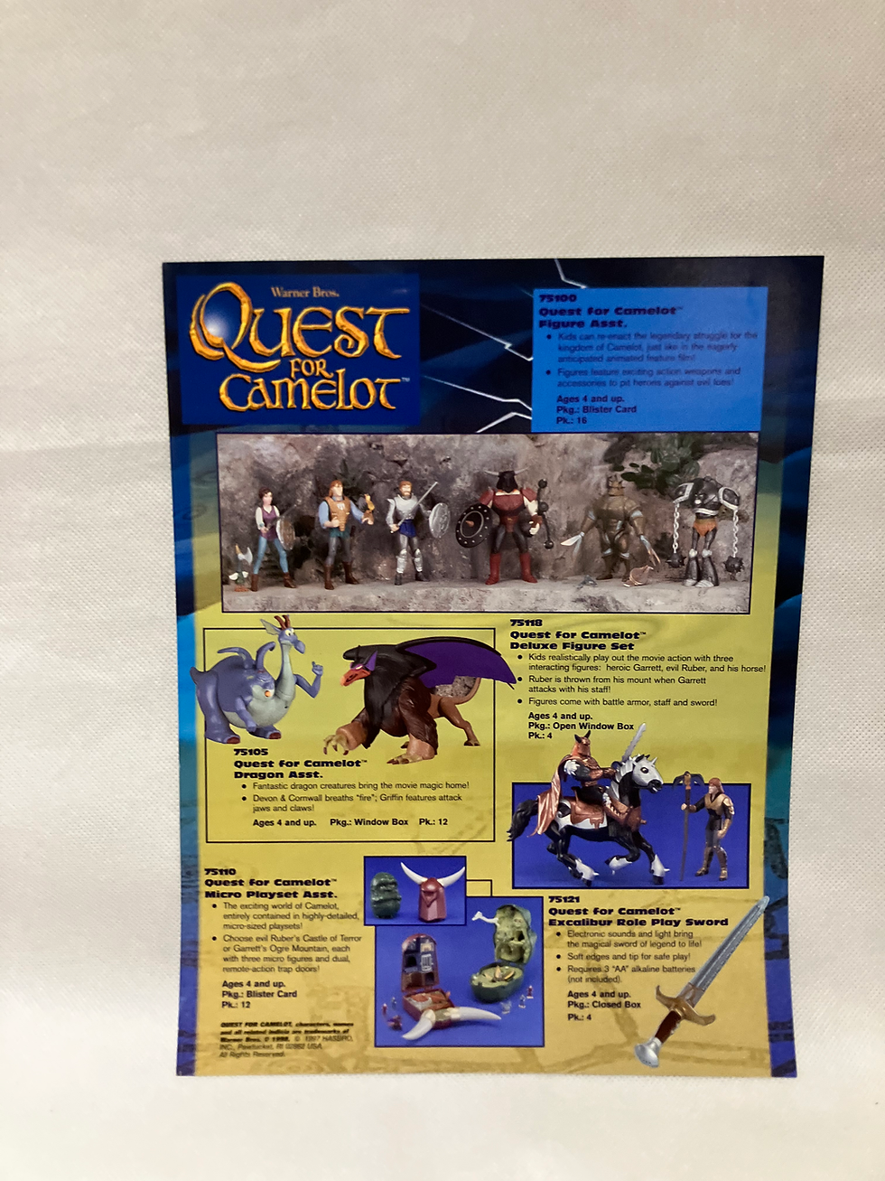 Thumbnail: Hasbro Kenner Tonka Product Catalogue 1997