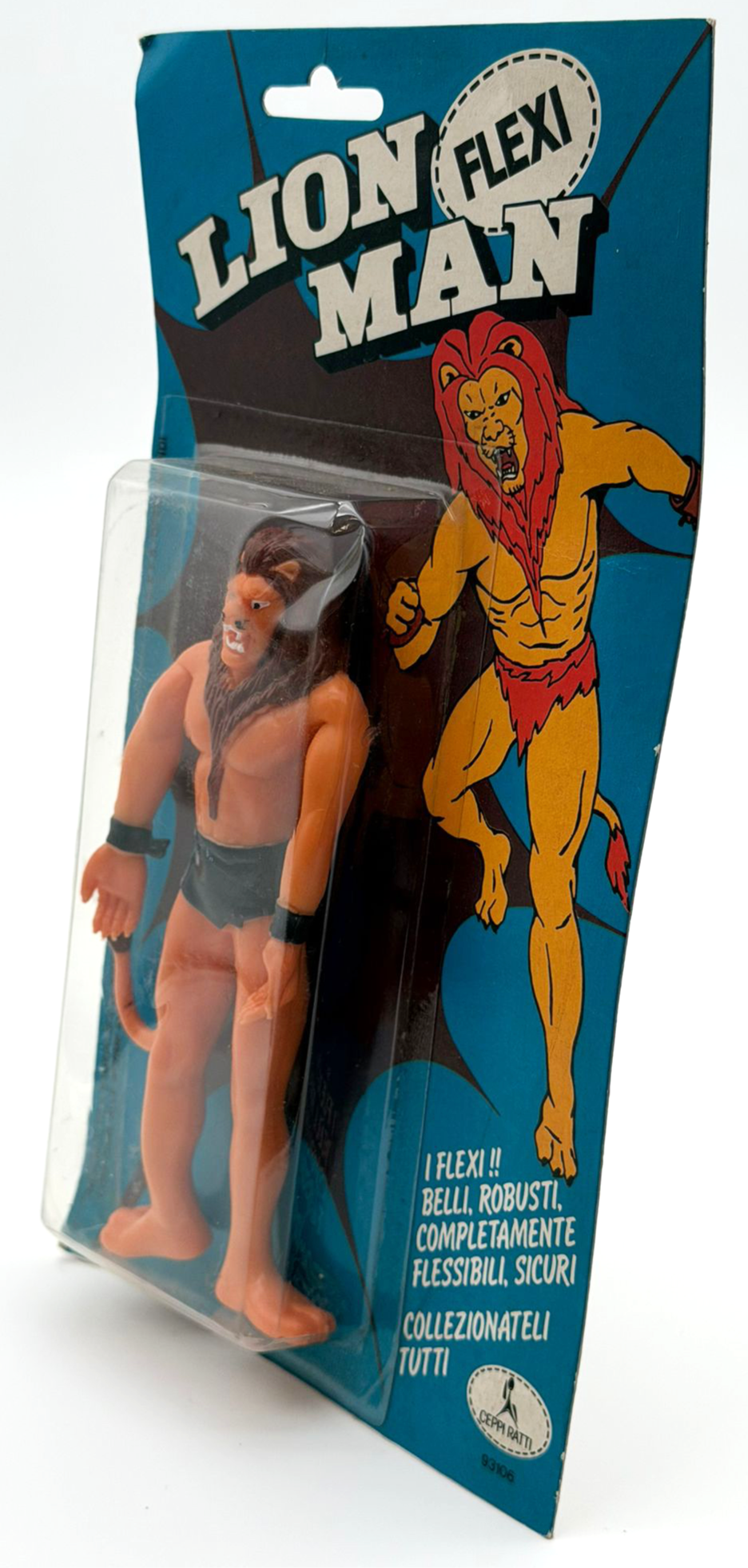 Thumbnail: Flash Gordon Cepiratti Flexi Lion Man 1978 L