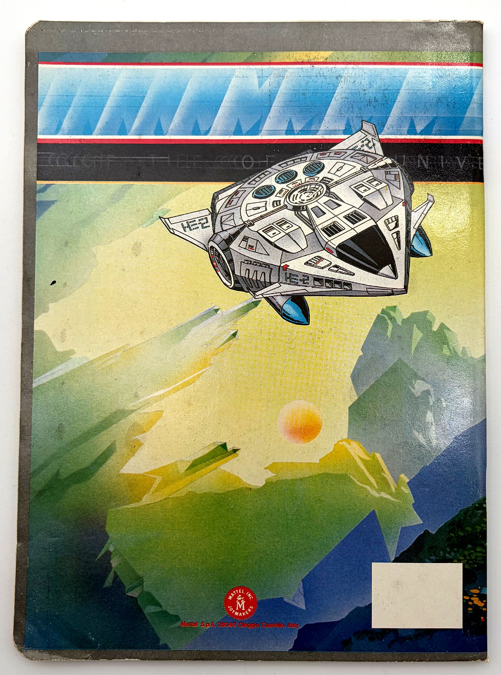 Thumbnail: He-Man And The Masters Of The Universe Exercise Book Mattel 1986 S