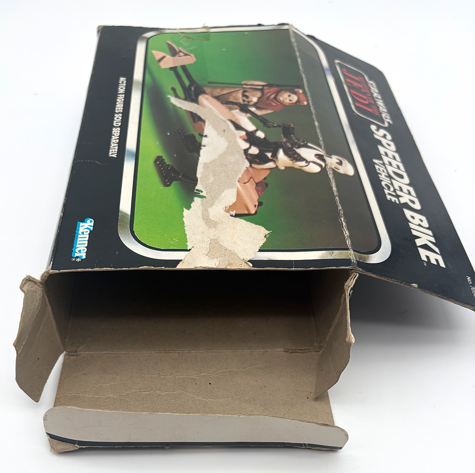 Thumbnail: Star Wars Speeder Bike With Case Kenner 1984 S