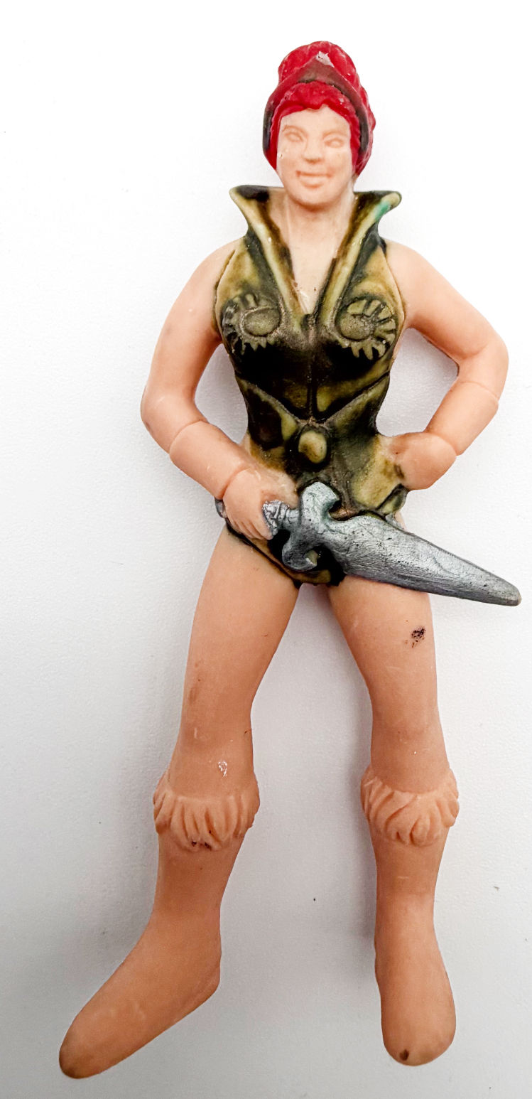 He-Man And The Masters Of The Universe Teela Rubber 3'' Mattel 1982 S