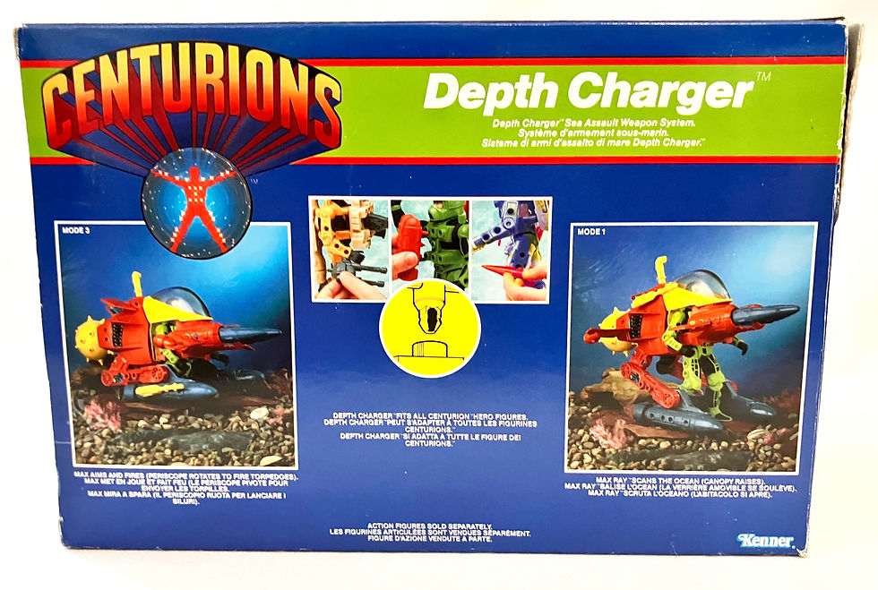 Thumbnail: Centurions Depth Charger Kenner 1987