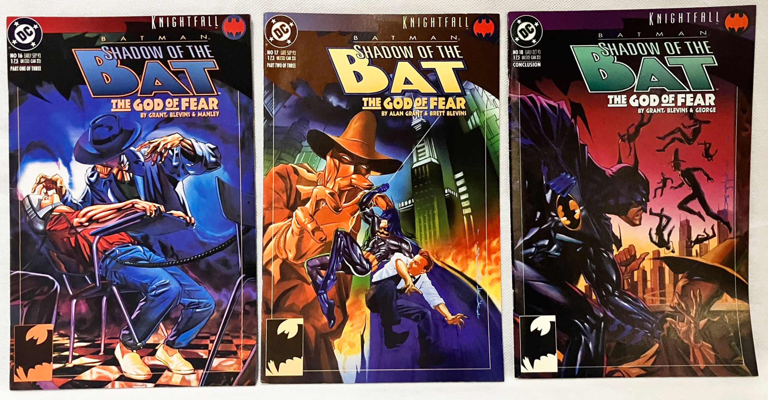 Batman Shadow Of The Bat The God Of Fear DC 1993