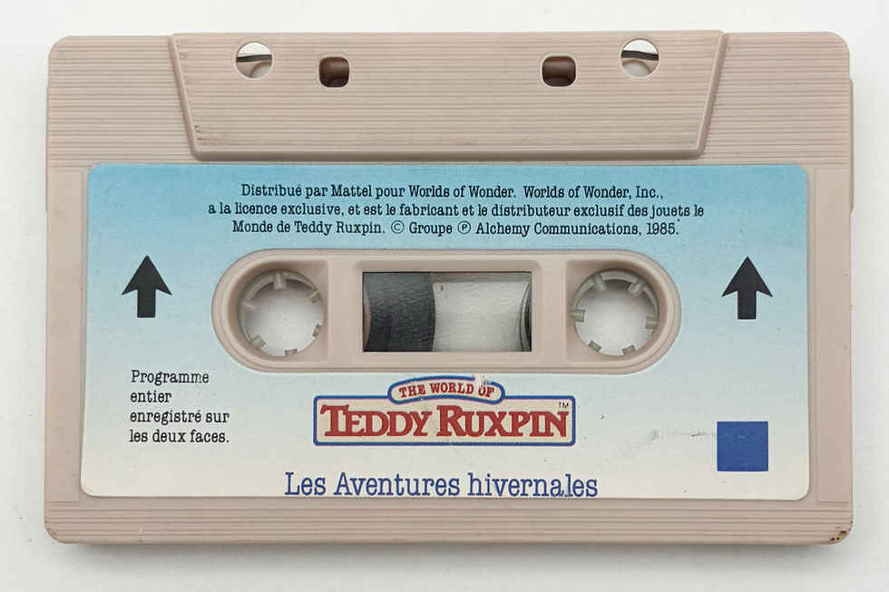 Thumbnail: The World Of Teddy Ruxpin And Tape French (Needs Repair) World Of Wonder 1986