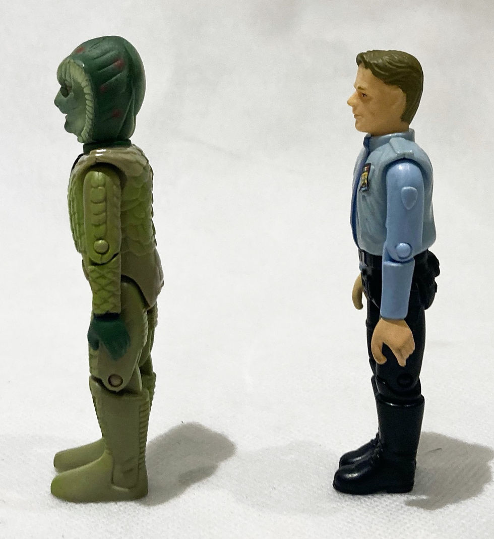 Thumbnail: Space Precinct 2040 Figure Set 3.75" Vivid 1994