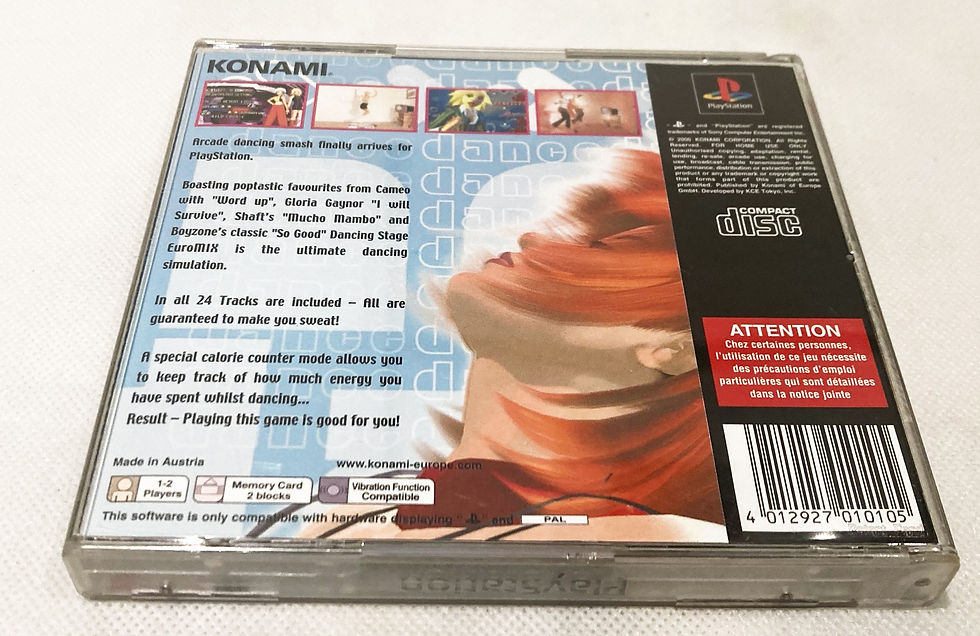 Thumbnail: Dance Stage Euro Mix PlayStation Konami 2000