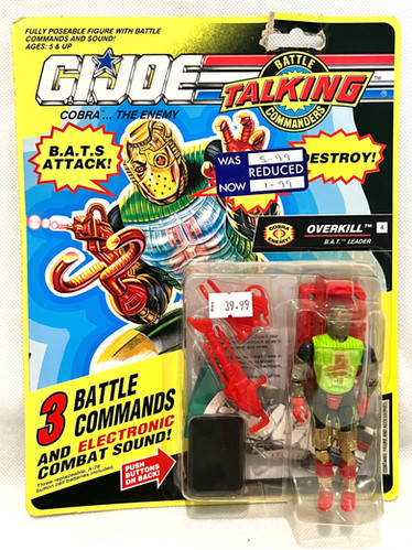 G.I. Joe Overkill Battle Talking Commanders Hasbro 1991 | Monkey's Emporium