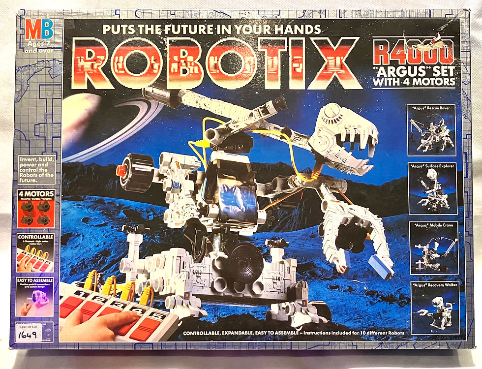 Thumbnail: Robotix R4000 Argus Set Unchecked MB 1986