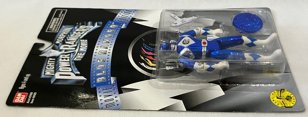 Thumbnail: Mighty Morphin Power Rangers Movie Blue Ranger Bandai 1995 M