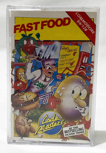Commodore 64 Fast-food Code Masters 1988 | Monkey's Emporium