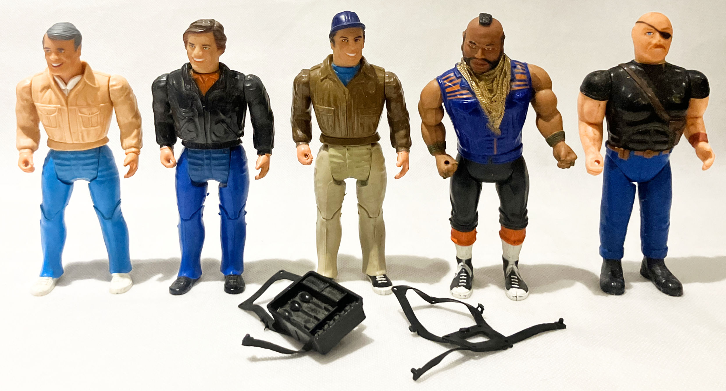 A-Team 6" Figure Bundle Galoob 1983