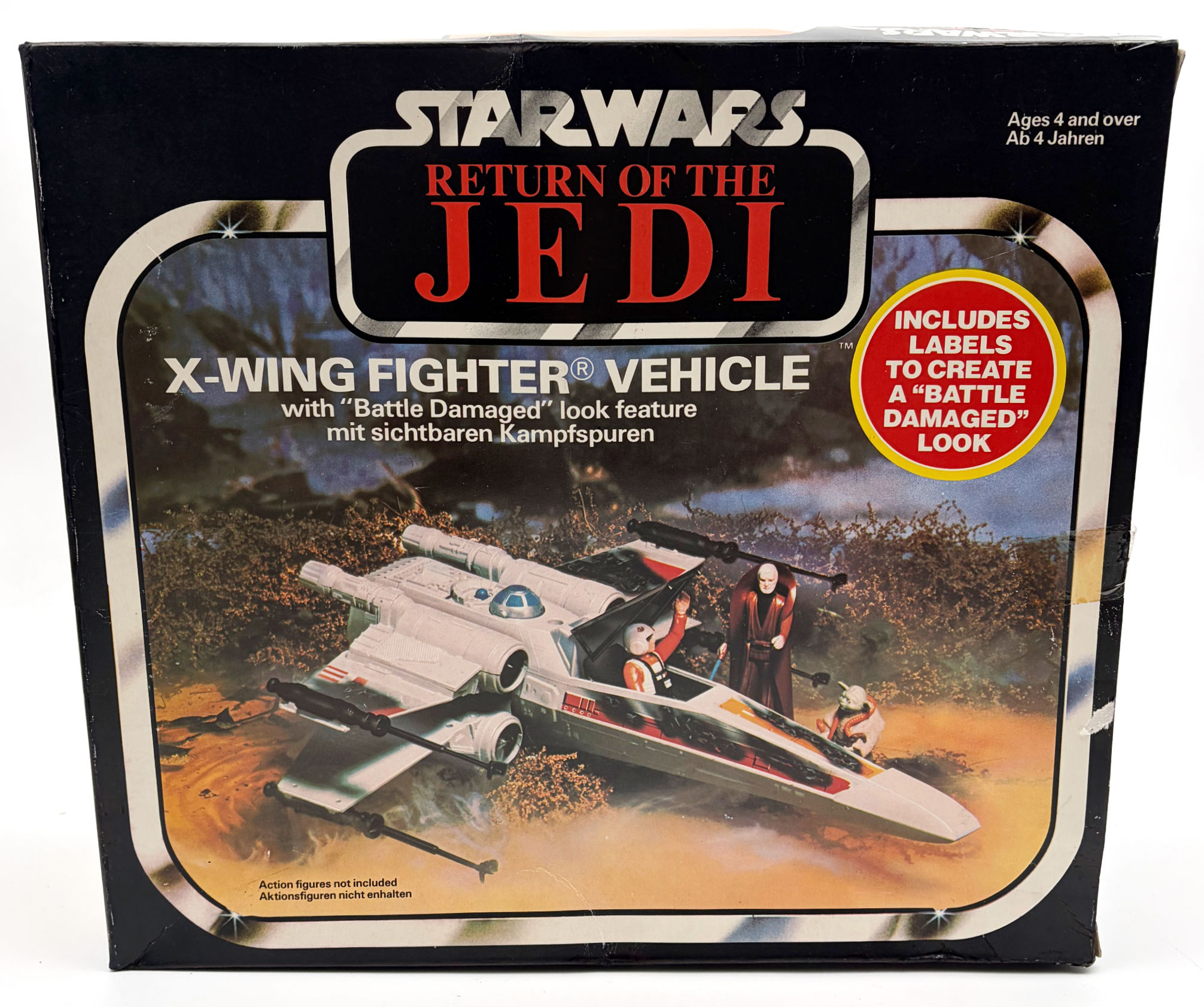 Star Wars X-Wing Battle Damage France Clipper 1983