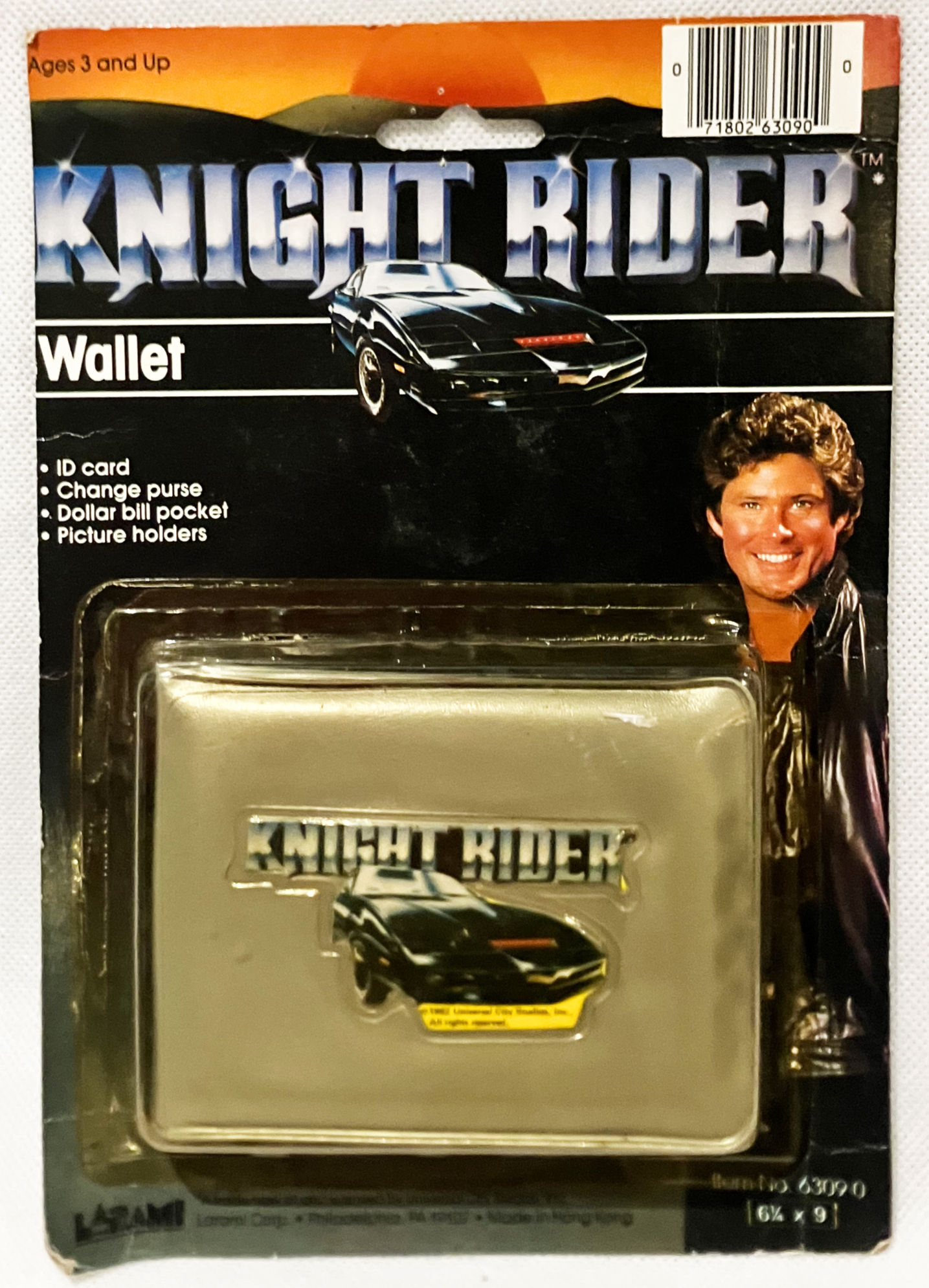Knight Rider Wallet Larami 1982 T