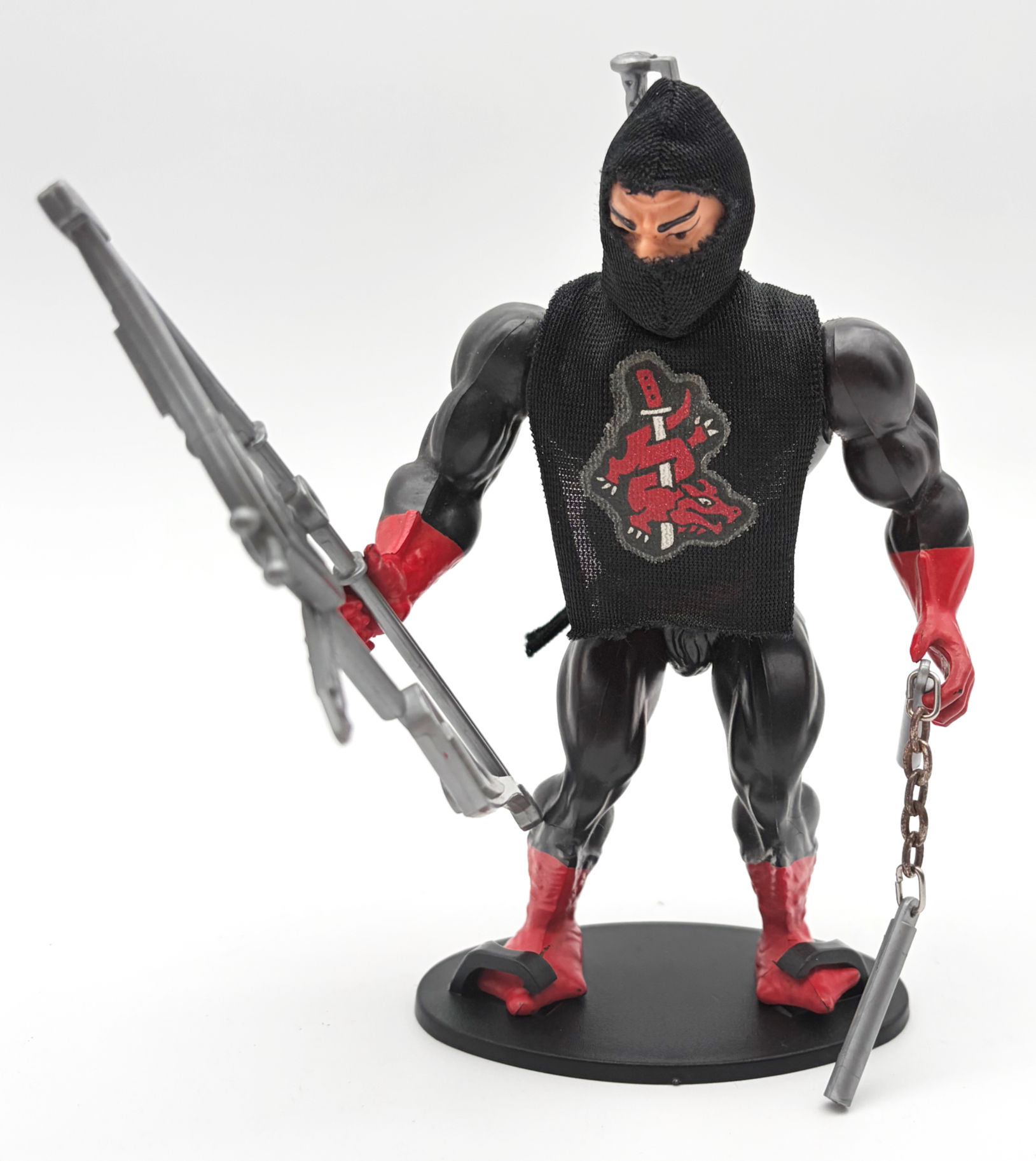 He-Man And The Master Of The Universe Ninjor Stand & Case Mattel 1986 S