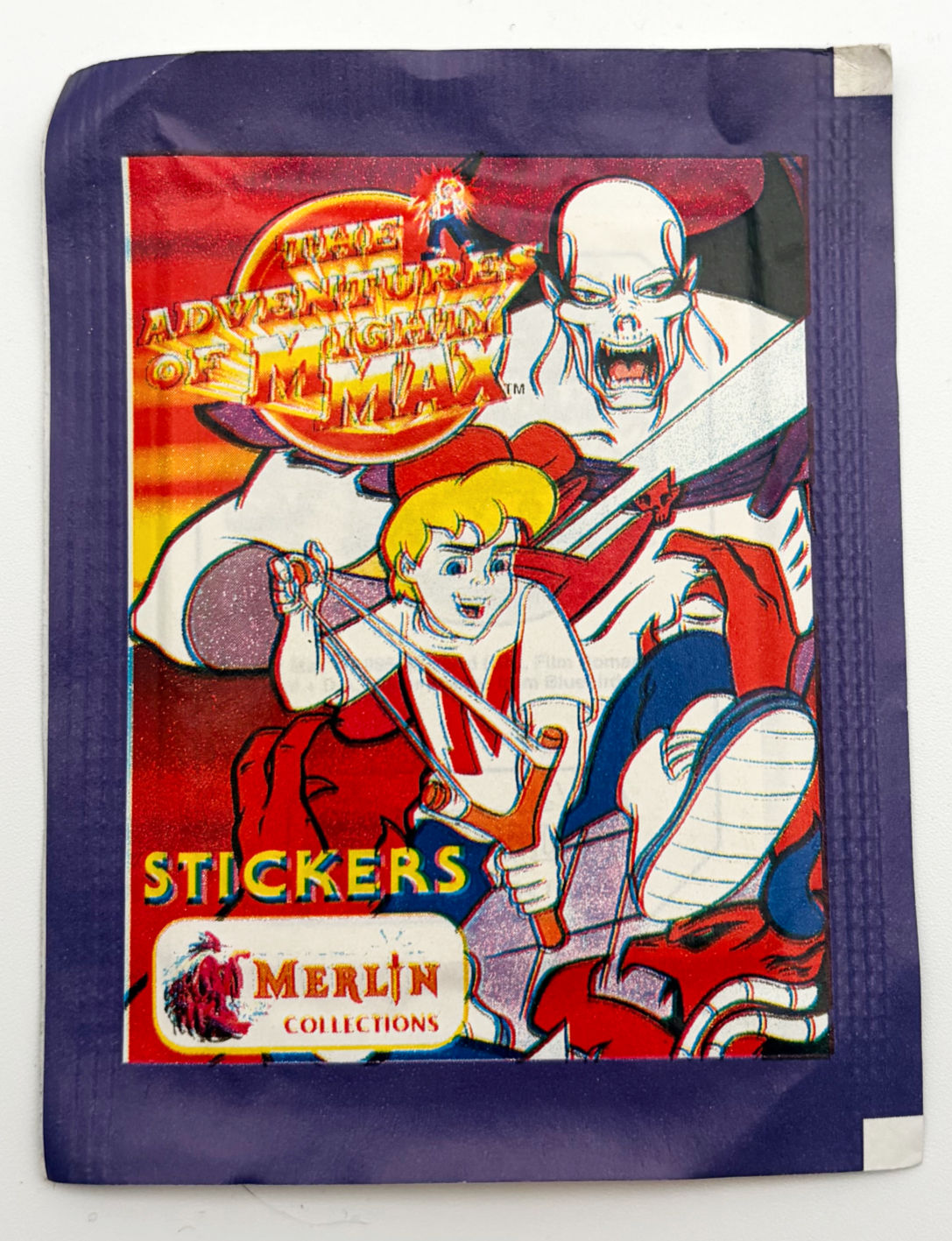 The Adventures Of Mighty Max Sticker Pack Merlin 1995 S