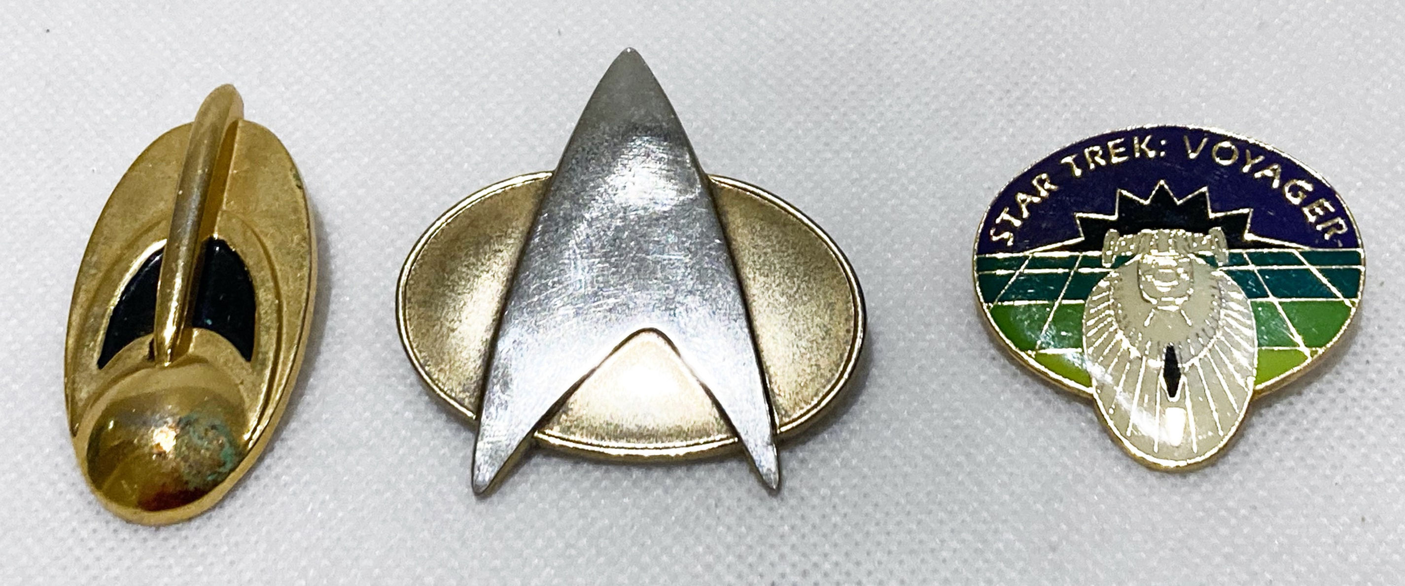 Star Trek Metal Pin Bade Set 1995