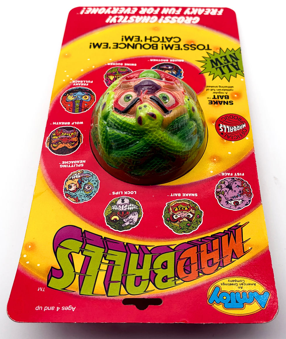Thumbnail: Madballs Snake Bait AmToy 1986 S