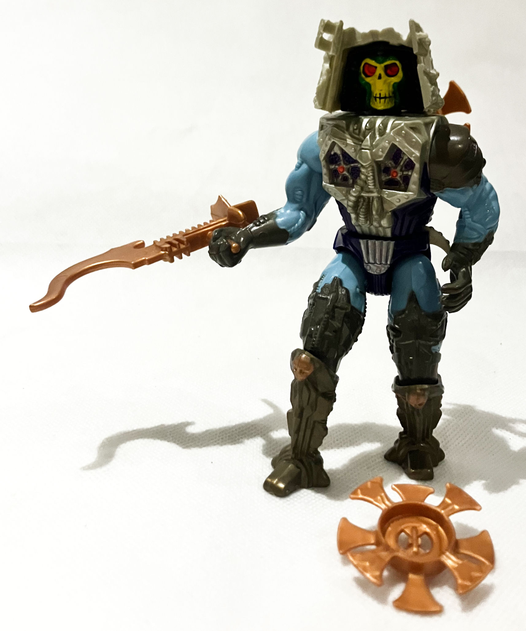 He-Man The New Adventures Disks Of Doom Skeletor Mattel 1989 M