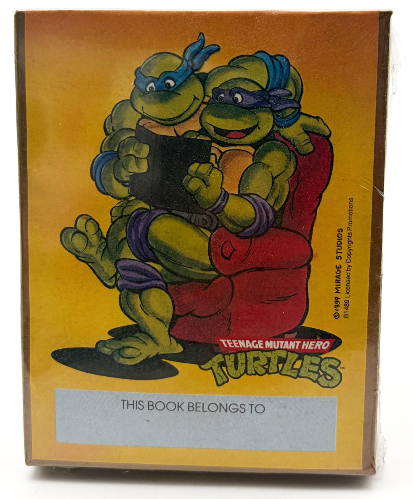 Teenage Mutant Ninja Turtles Bookplate 25x Pack Sealed 1989