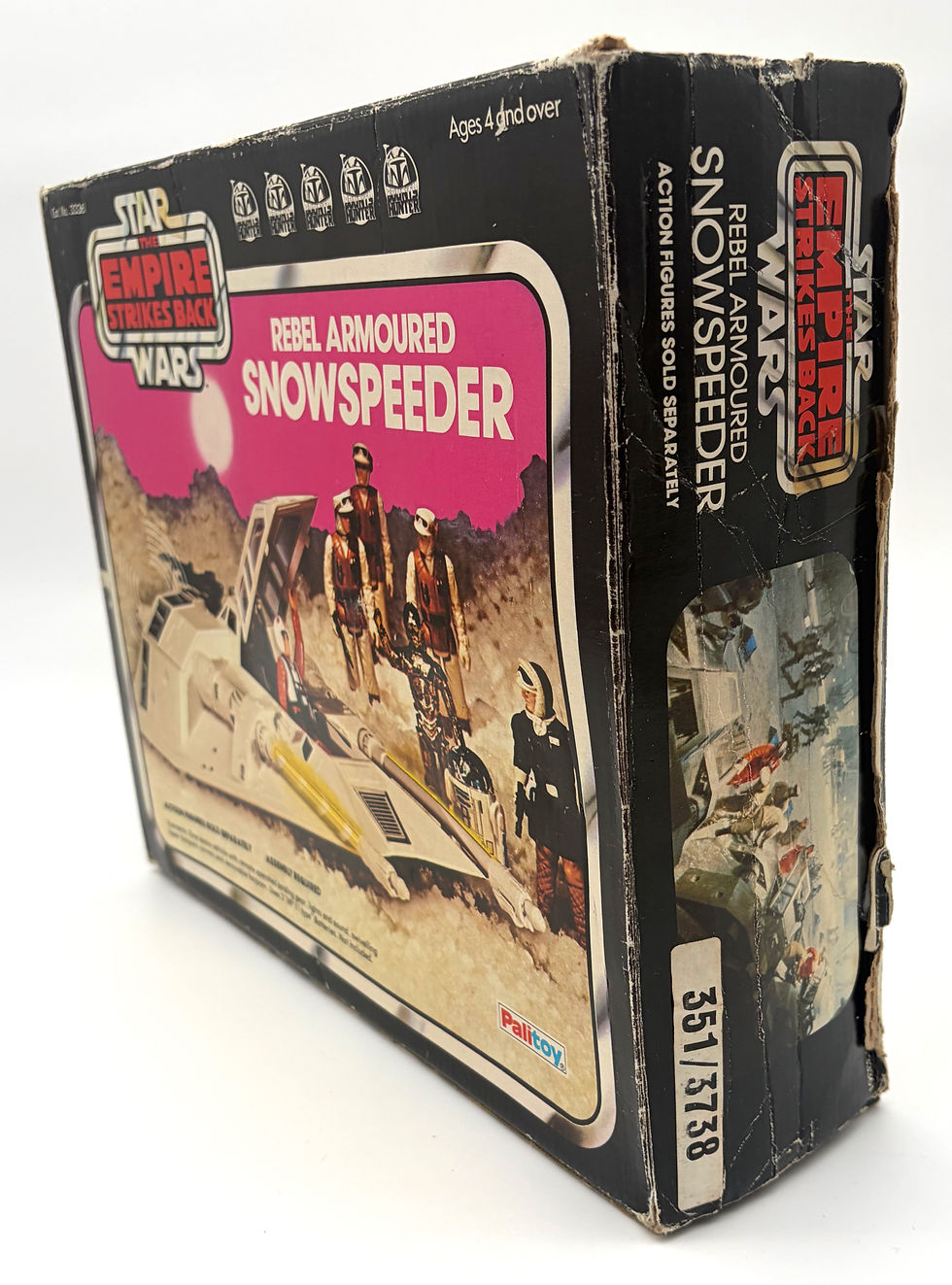 Thumbnail: Star Wars Snow Speeder With Case Kenner 1980 S