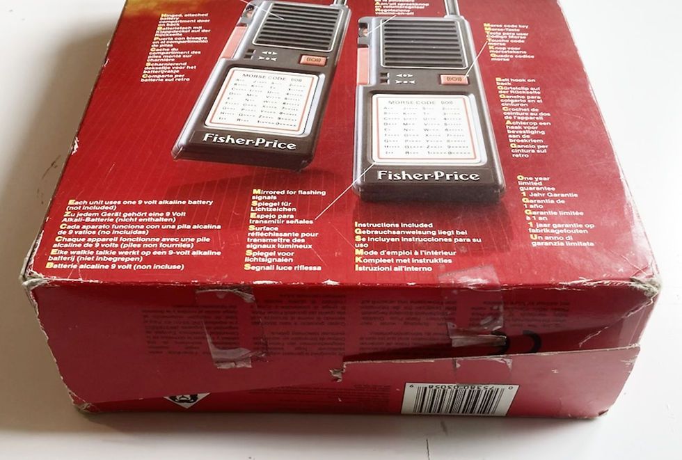 Thumbnail: Fisher Price Walkie Talkie 3058 1983