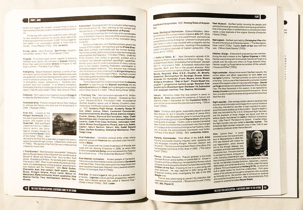 Thumbnail: Star Trek Encyclopedia A Reference Guide To The Future 1994